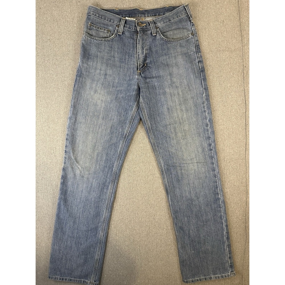 Carhartt Jeans Mens Relaxed Fit Medium Wash Size 32 x 34